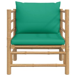 Acquista Divano da Giardino con Cuscini Verdi in Bambù con riferimento GHV-362296 della ditta 