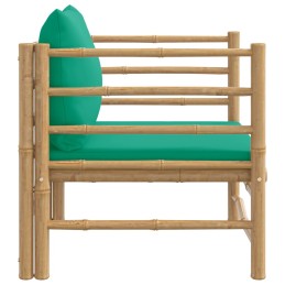 Acquista Divano da Giardino con Cuscini Verdi in Bambù con riferimento GHV-362296 della ditta 
