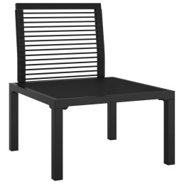 Acquista Poltrona da Giardino con Cuscini Polyrattan Nero e Grigio con riferimento GHV-362798 della ditta 
