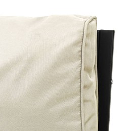 Acquista Sedia da Giardino con Cuscini Sabbia 76x76x79 cm Acciaio con riferimento GHV-362724 della ditta 