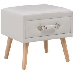 Comodino Bianco 40x35x40 cm...