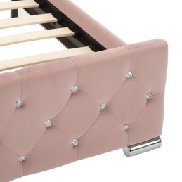 Acquista Giroletto Rosa in Velluto 160x200 cm con riferimento GHV-286827 della ditta 