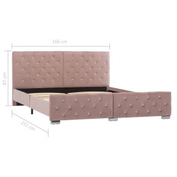 Acquista Giroletto Rosa in Velluto 160x200 cm con riferimento GHV-286827 della ditta 