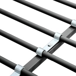 Acquista Letto a Castello con Tavolino Nero in Metallo 90x200 cm con riferimento GHV-287907 della ditta 