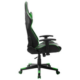 Acquista Sedia da Gaming Nera e Verde in Similpelle con riferimento GHV-20505 della ditta 