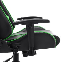 Acquista Sedia da Gaming Nera e Verde in Similpelle con riferimento GHV-20505 della ditta 
