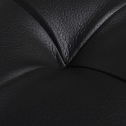 Acquista Sgabello con Contenitore in Pelle Artificiale Nero con riferimento GHV-242407 della ditta 