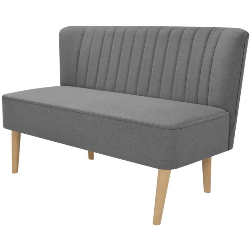 Acquista Divano in Stoffa 117x55,5x77 cm Grigio Chiaro con riferimento GHV-244070 della ditta 