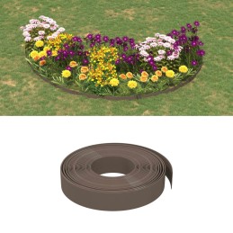 Acquista Bordature da Giardino 2 pz Marroni 10 m 10 cm in Polietilene con riferimento GHV-3155436 della ditta 