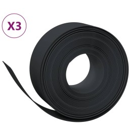 Acquista Bordature da Giardino 3 pz Nere 10 m 20 cm in Polietilene con riferimento GHV-3155457 della ditta 