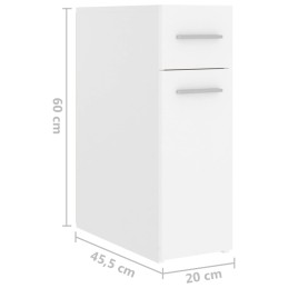 Acquista Armadietto da Farmacia Bianco 20x45,5x60 cm in Multistrato con riferimento GHV-804211 della ditta 
