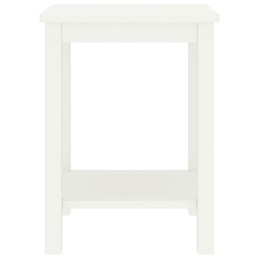 Acquista Comodino Bianco 35x30x47 cm in Legno Massello di Pino con riferimento GHV-322210 della ditta 