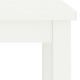 Acquista Comodino Bianco 35x30x47 cm in Legno Massello di Pino con riferimento GHV-322210 della ditta 