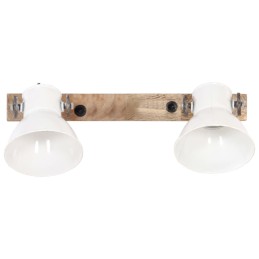 Acquista Lampada da Parete in Stile Industriale Bianca 45x25 cm E27 con riferimento GHV-320518 della ditta 