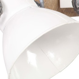 Acquista Lampada da Parete in Stile Industriale Bianca 45x25 cm E27 con riferimento GHV-320518 della ditta 