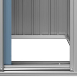 Acquista Capanno da Giardino Grigio 126x97,5x177 cm Acciaio Zincato con riferimento GHV-316234 della ditta 