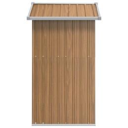 Acquista Capanno da Giardino Marrone 126x97,5x177 cm Acciaio Zincato con riferimento GHV-316236 della ditta 