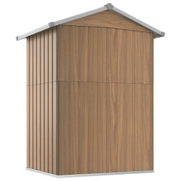 Acquista Capanno da Giardino Marrone 126x97,5x177 cm Acciaio Zincato con riferimento GHV-316236 della ditta 