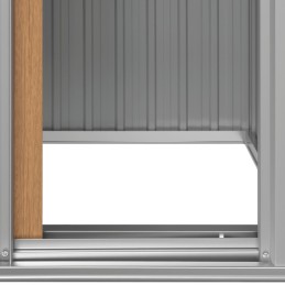 Acquista Capanno da Giardino Marrone 126x97,5x177 cm Acciaio Zincato con riferimento GHV-316236 della ditta 