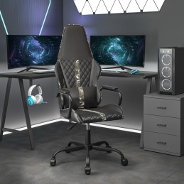 Acquista Sedia da Gaming Nero e Mimetico in Similpelle con riferimento GHV-3143797 della ditta 