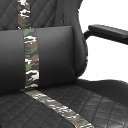Acquista Sedia da Gaming Nero e Mimetico in Similpelle con riferimento GHV-3143797 della ditta 