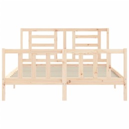 Acquista Giroletto con Testiera 160x200 cm in Legno Massello con riferimento GHV-3192891 della ditta 