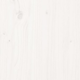 Acquista Giroletto con Testiera Bianco 140x190 cm in Legno Massello con riferimento GHV-3193707 della ditta 