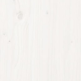 Acquista Giroletto con Testiera Bianco 200x200 cm in Legno Massello con riferimento GHV-3193747 della ditta 