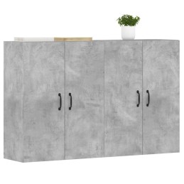 Acquista Armadietti a Parete 2 pz Grigio Cemento in Legno Multistrato con riferimento GHV-3197884 della ditta 