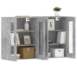 Acquista Armadietti a Parete 2 pz Grigio Cemento in Legno Multistrato con riferimento GHV-3197908 della ditta 