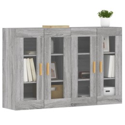 Acquista Armadietti a Parete 2 pz Grigio Sonoma in Legno Multistrato con riferimento GHV-3197903 della ditta 