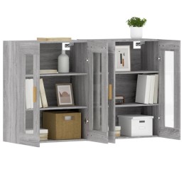 Acquista Armadietti a Parete 2 pz Grigio Sonoma in Legno Multistrato con riferimento GHV-3197903 della ditta 
