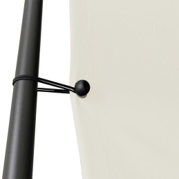 Acquista Gazebo Bianco 4x4 m 180 g/m² Tessuto e Acciaio con riferimento GHV-362464 della ditta 