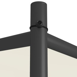 Acquista Gazebo Bianco 4x4 m 180 g/m² Tessuto e Acciaio con riferimento GHV-362464 della ditta 