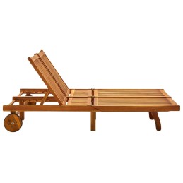 Acquista Sdraio da Giardino a 2 Posti con Cuscini in Massello di Acacia con riferimento GHV-3061382 della ditta 