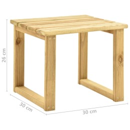 Acquista Lettino da Giardino con Tavolino Cuscino Legno Pino Impregnato con riferimento GHV-3065965 della ditta 