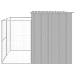 Acquista Casetta Cani Corsa Grigio Chiaro 214x253x181 cm Acciaio Zincato con riferimento GHV-3189125 della ditta 