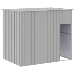 Acquista Casetta Cani Corsa Grigio Chiaro 214x253x181 cm Acciaio Zincato con riferimento GHV-3189125 della ditta 