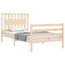 Acquista Giroletto con Testiera 100x200 cm in Legno Massello con riferimento GHV-3194301 della ditta 
