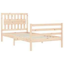 Acquista Giroletto con Testiera 100x200 cm in Legno Massello con riferimento GHV-3194301 della ditta 