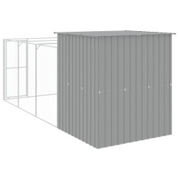 Acquista Casetta Cani Corsa Grigio Chiaro 165x455x181 cm Acciaio Zincato con riferimento GHV-3189104 della ditta 