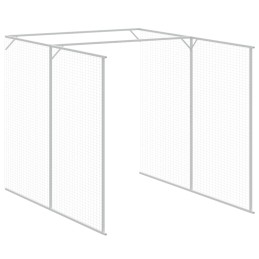 Acquista Casetta Cani Corsa Grigio Chiaro 165x455x181 cm Acciaio Zincato con riferimento GHV-3189104 della ditta 