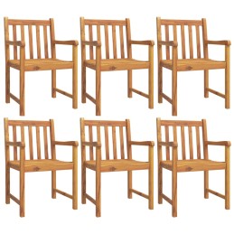 Acquista Sedie da Giardino 6 pz 56x55,5x90 cm Legno Massello di Acacia con riferimento GHV-3206273 della ditta 