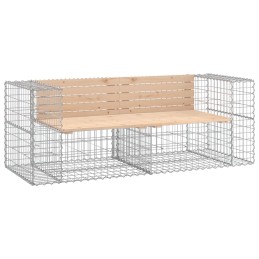 Acquista Panca Giardino Design Gabbione 184x71x65,5 cm Massello di Pino con riferimento GHV-3196236 della ditta 