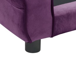 Acquista Divano per Cani Borgogna 72x45x30 cm in Peluche con riferimento GHV-171041 della ditta 