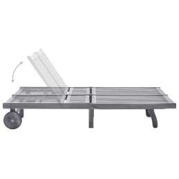 Acquista Sdraio da Giardino Grigia a 2 Posti con Cuscini Massello Acacia con riferimento GHV-3061396 della ditta 