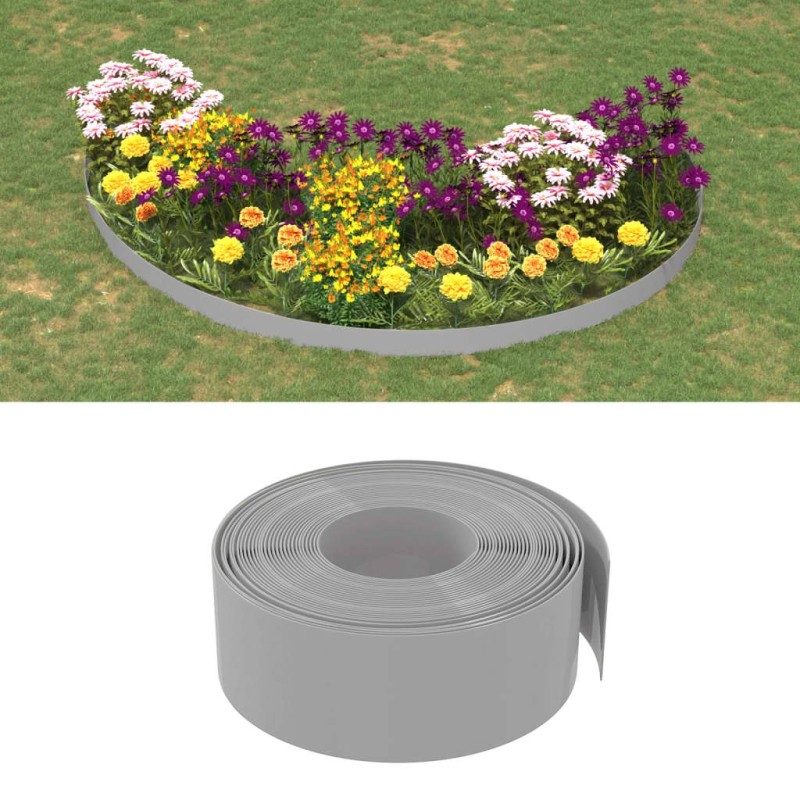 Acquista Bordature da Giardino 3 pz Grigie 10 m 20 cm in Polietilene con riferimento GHV-3155453 della ditta 