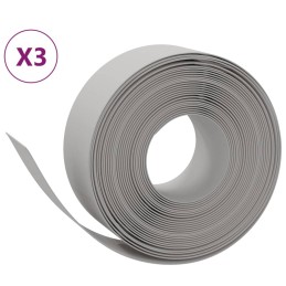 Acquista Bordature da Giardino 3 pz Grigie 10 m 20 cm in Polietilene con riferimento GHV-3155453 della ditta 