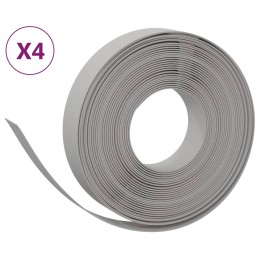 Acquista Bordature da Giardino 4 pz Grigie 10 m 10 cm in Polietilene con riferimento GHV-3155430 della ditta 