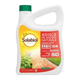 Acquista Solabiol Diserbante BIO Aceto3 lt erbicida naturale e battericida con riferimento 86601707 della ditta SBM life science
